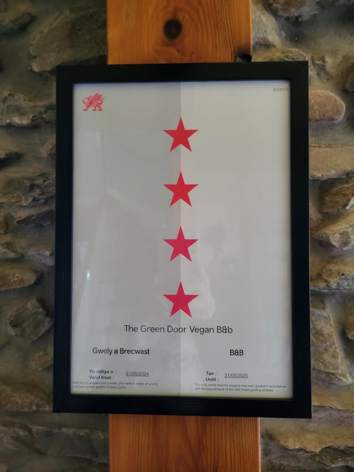 The Green Door Vegan B&B Llanon Εξωτερικό φωτογραφία